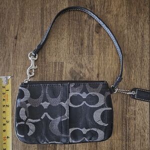 COACH Signature Wristlet